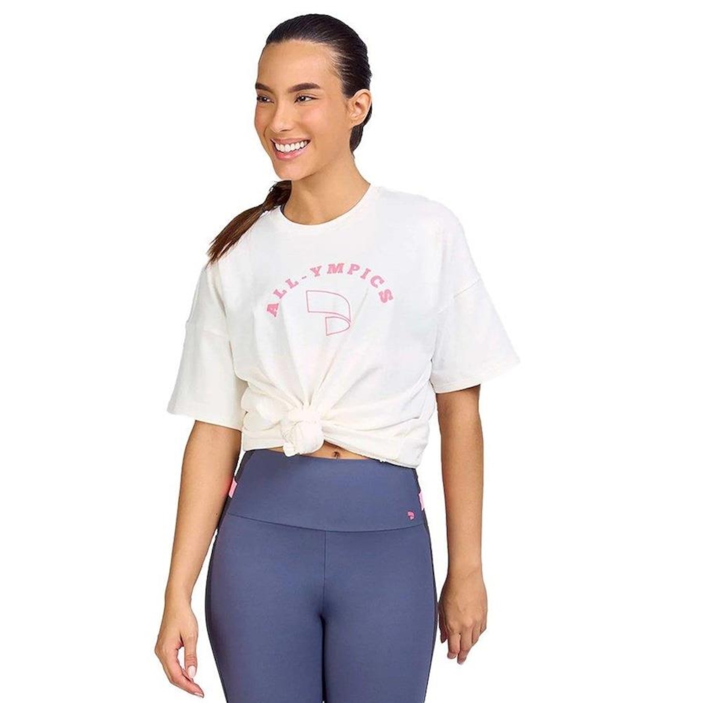 Camiseta Alto Giro Confort - Feminina - Foto 3