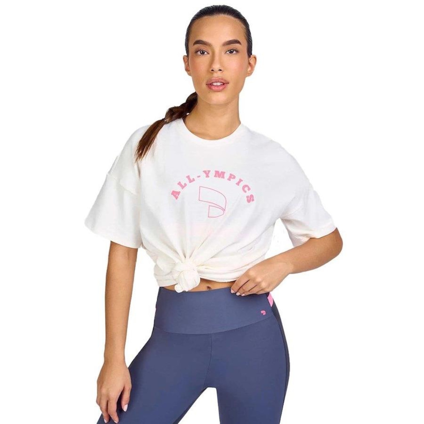 Camiseta Alto Giro Confort - Feminina - Foto 4