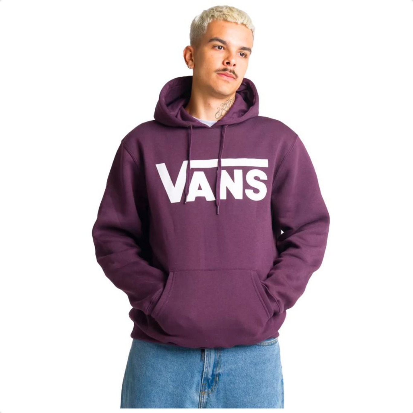 Blusão de Moletom Vans Classic Po Hoodie Ii - Masculino - Foto 1