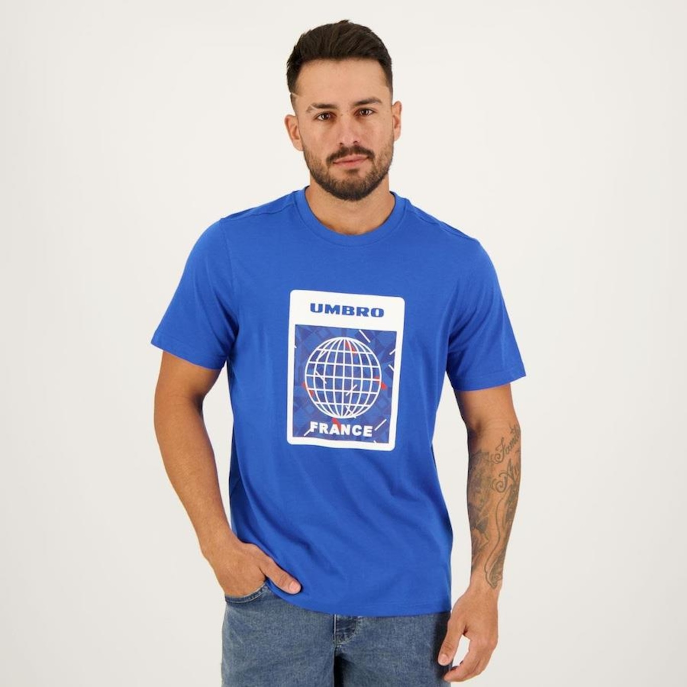 Camiseta Umbro Card Graphic - Masculina - Foto 1