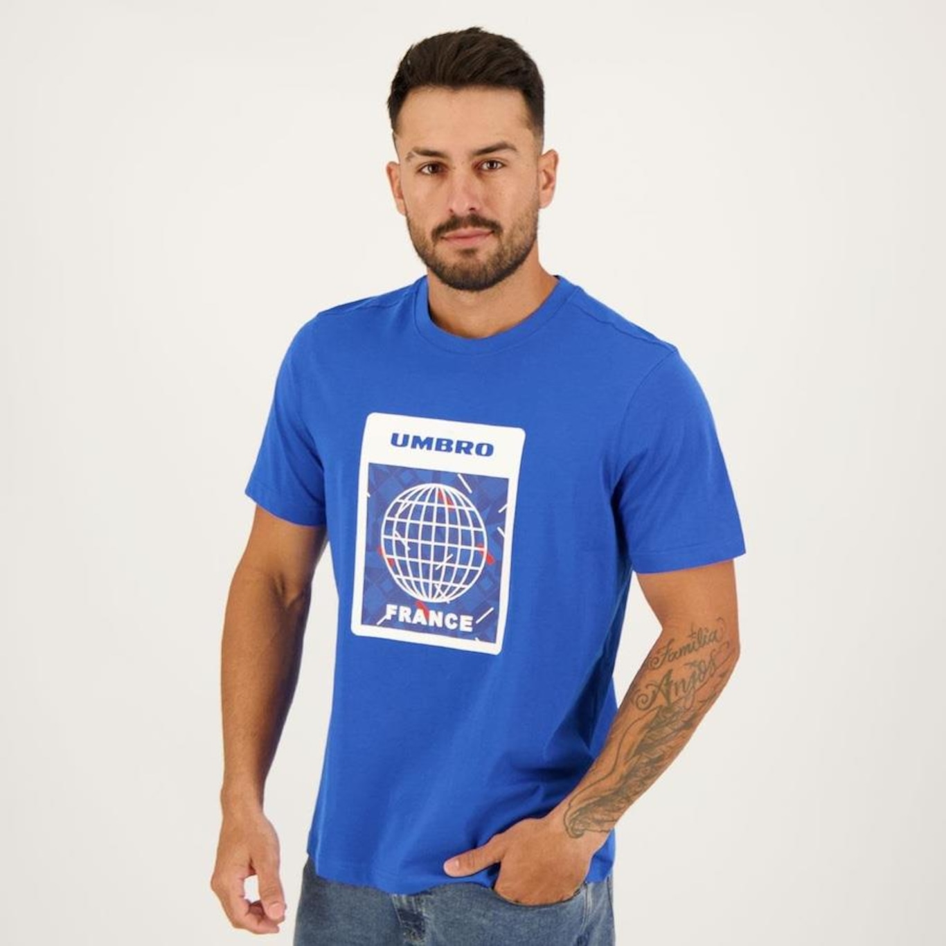 Camiseta Umbro Card Graphic - Masculina - Foto 2