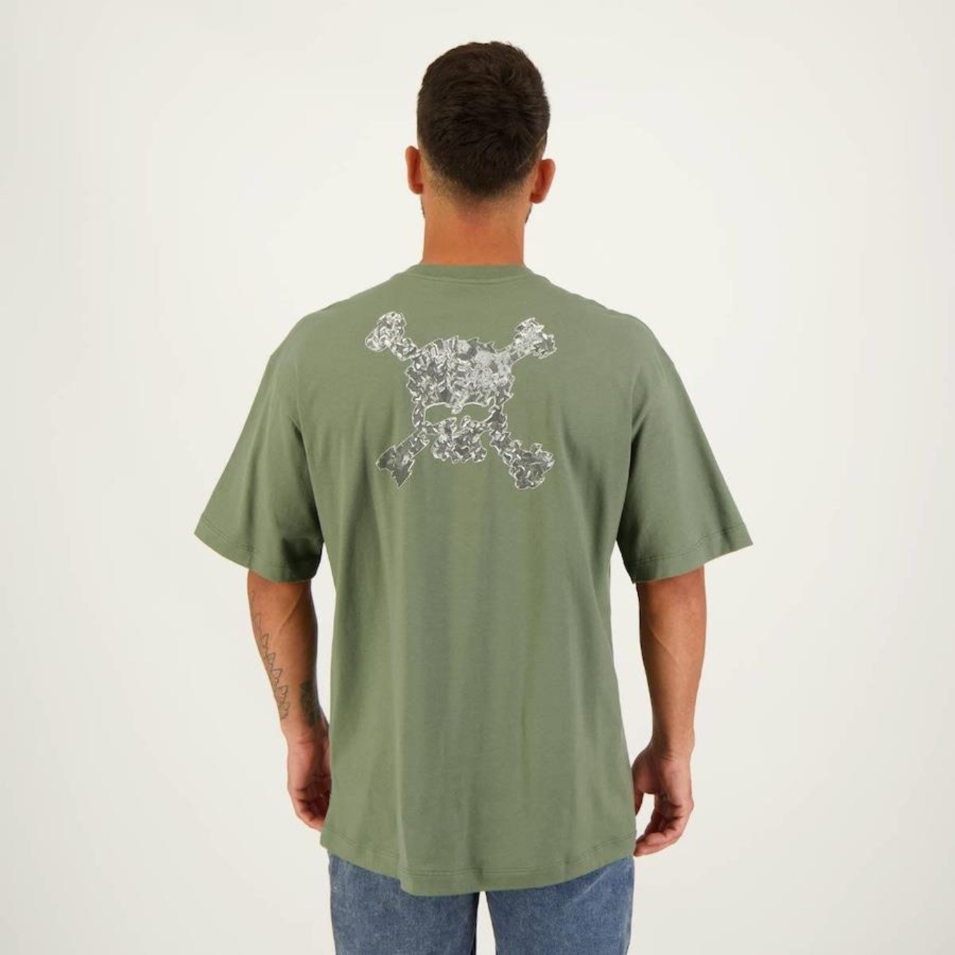 Camiseta Oakley Skull Bark - Masculina - Foto 3