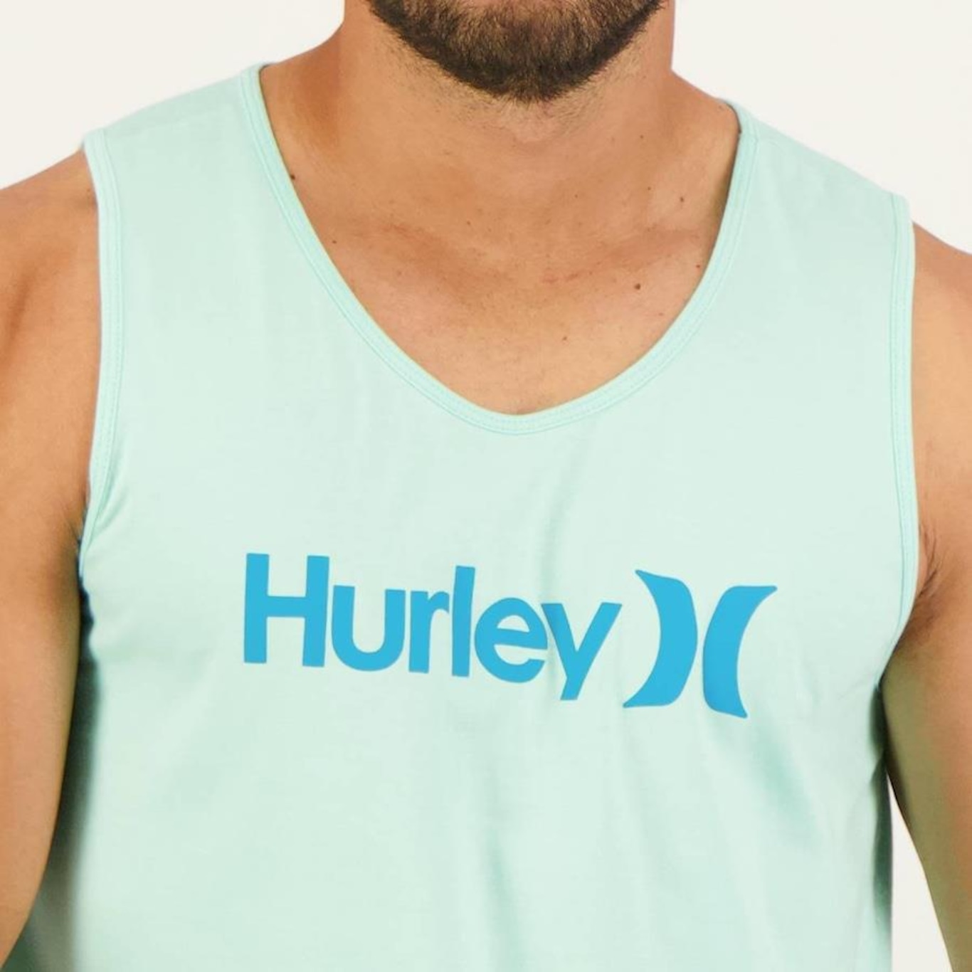 Camiseta Regata Hurley Only Solid - Masculina - Foto 4