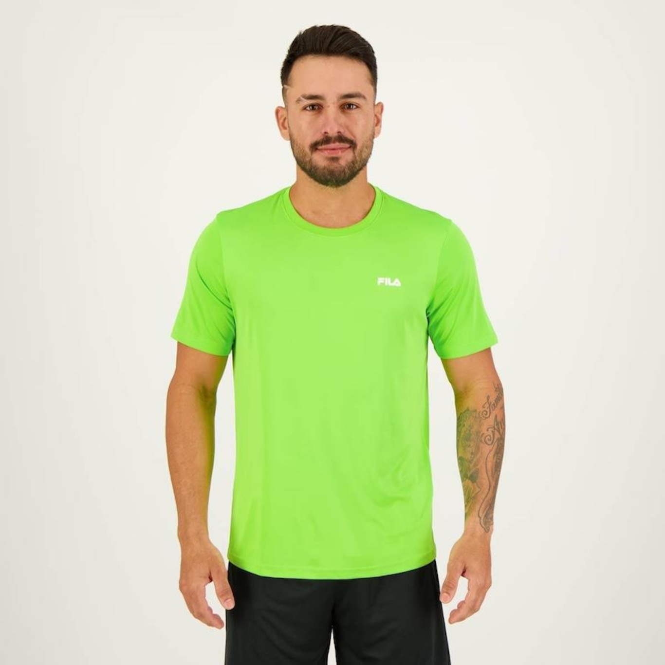 Camiseta Fila Basic Sports Polygin - Masculina - Foto 1