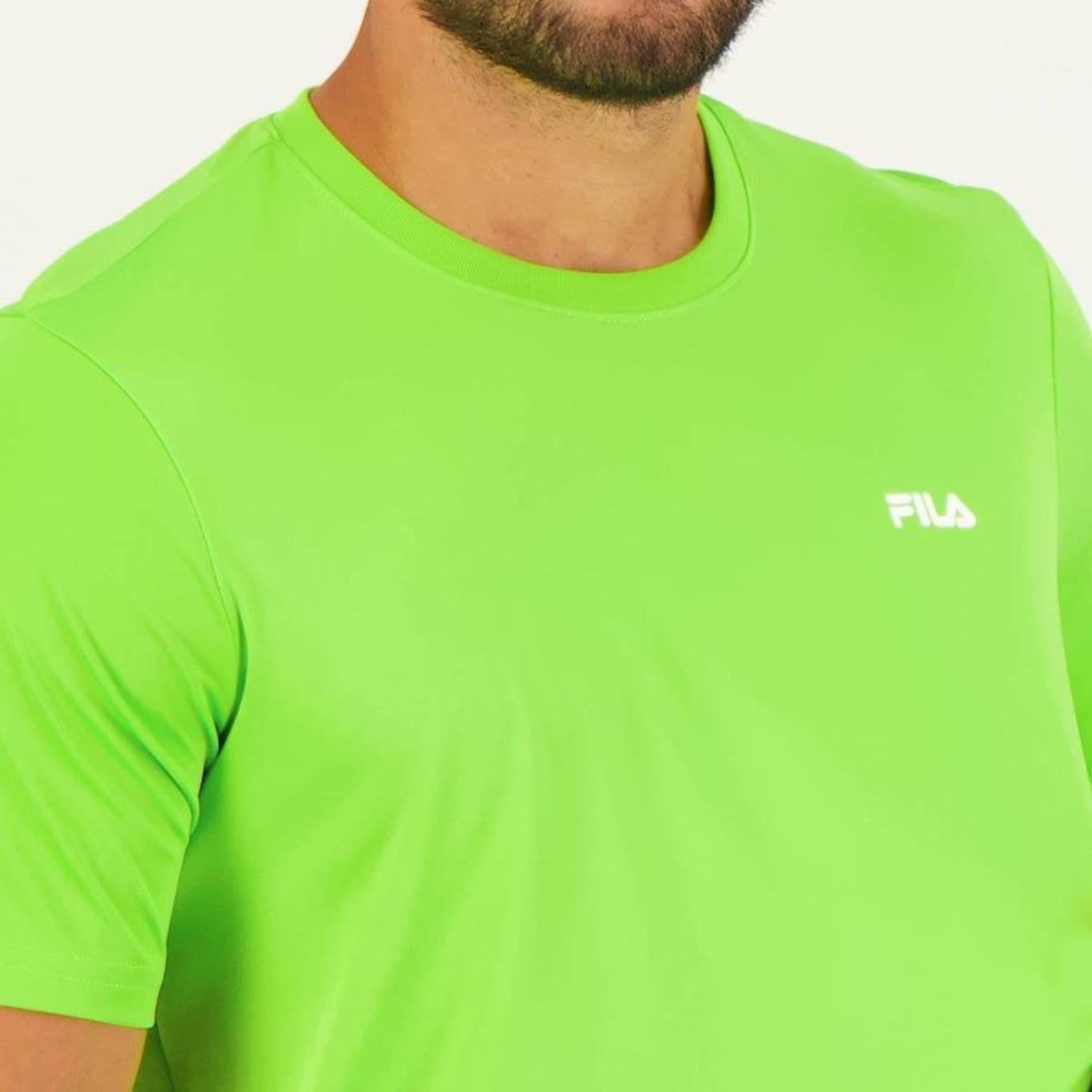 Camiseta Fila Basic Sports Polygin - Masculina - Foto 4