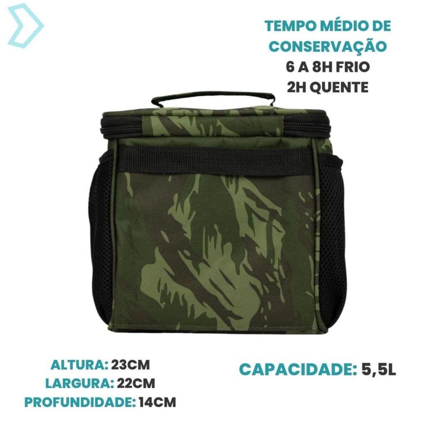 Bolsa Térmica Dagg Fitness - 5,5 Litros - Foto 6