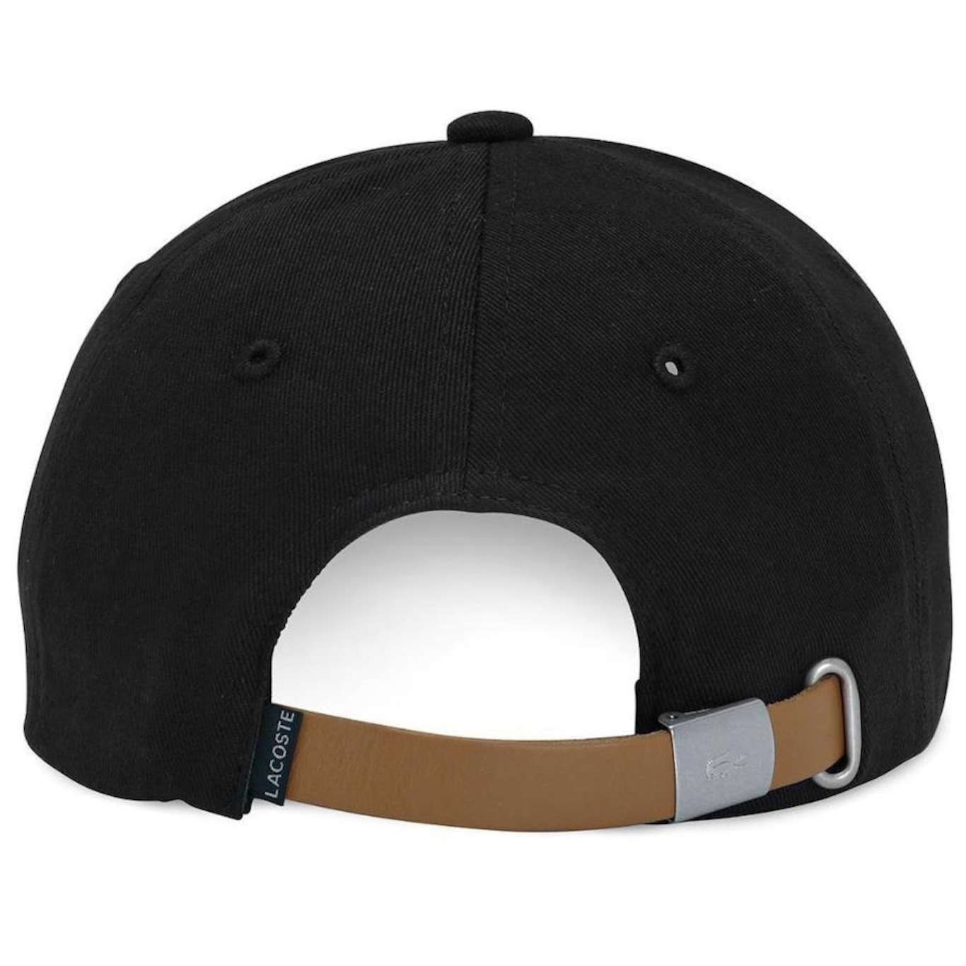 Boné Aba Curva Lacoste Algodão - Strapback - Adulto - Foto 3