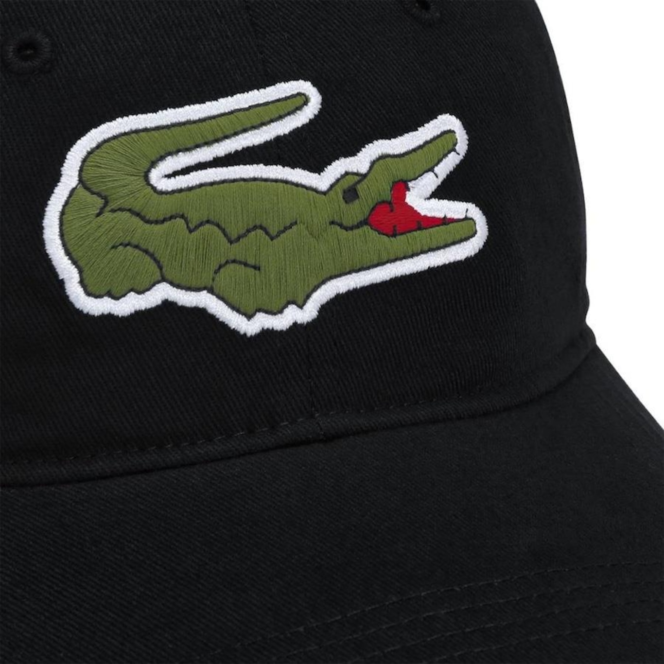 Boné Aba Curva Lacoste Croco - Strapback - Adulto - Foto 3