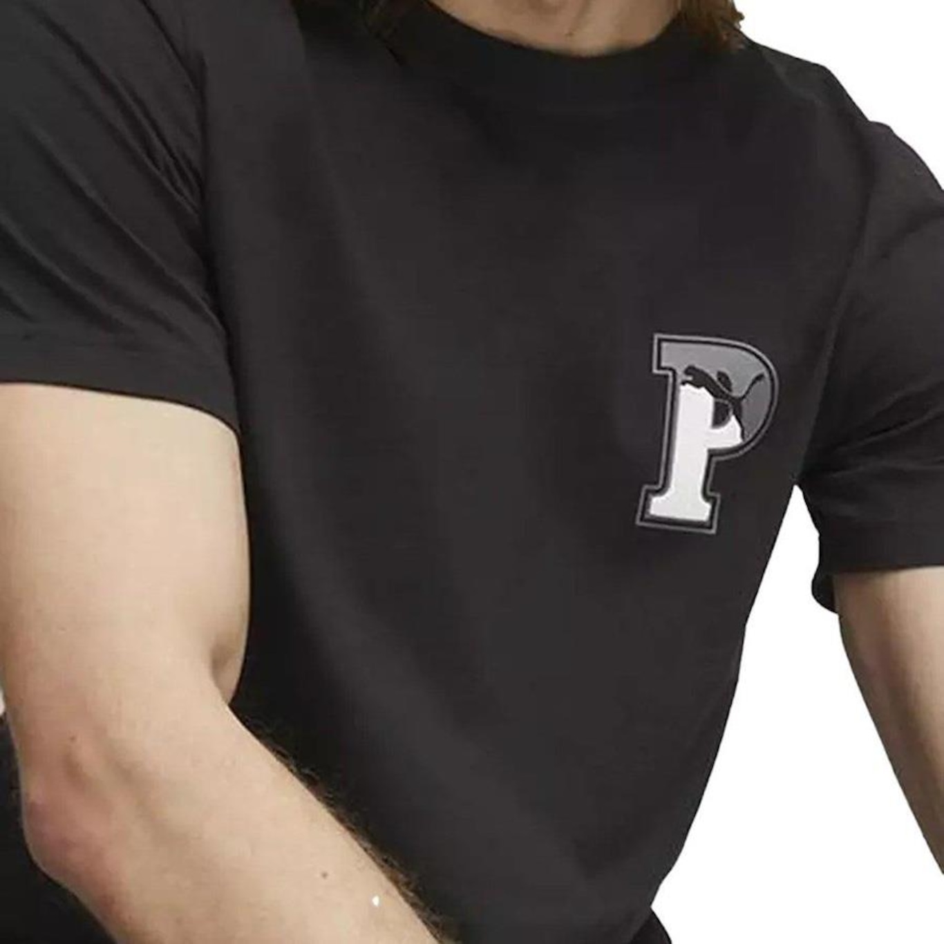 Camiseta Puma Squad Graphic - Masculina - Foto 4