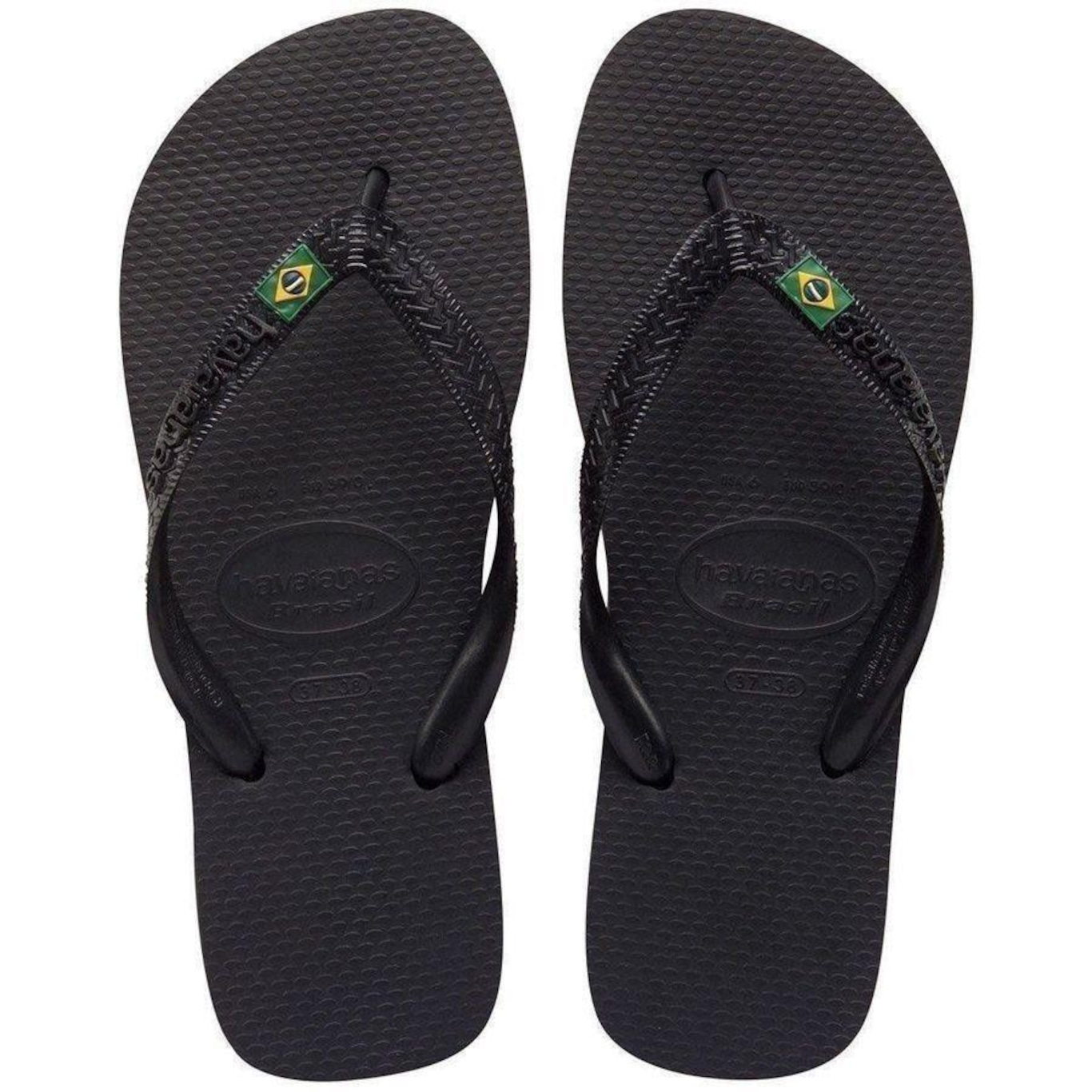 Chinelo Havaianas Brasil - Adulto - Foto 1