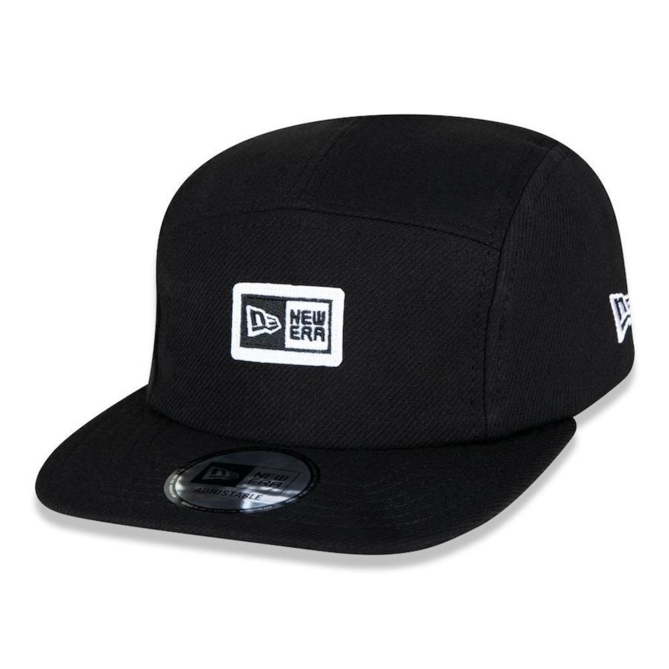 Boné Aba Reta New Era Camper Logobox Flag - Strapback - Adulto - Foto 1