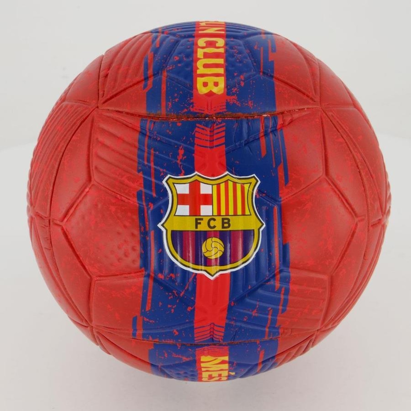 Bola de Futebol de Campo Barcelona Maccabi Escudo - Foto 1