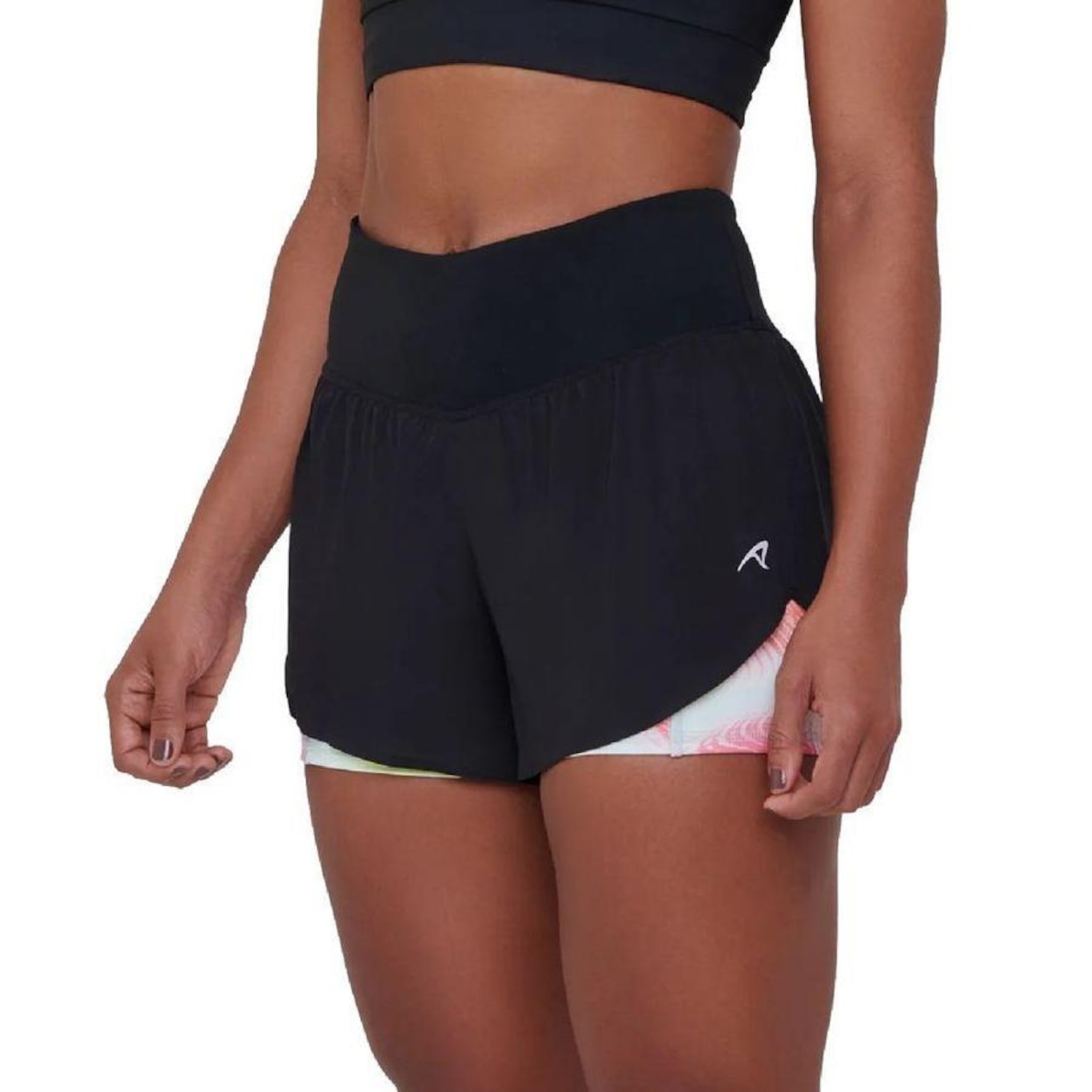 Shorts Authen Signature Trace - Feminina - Foto 1