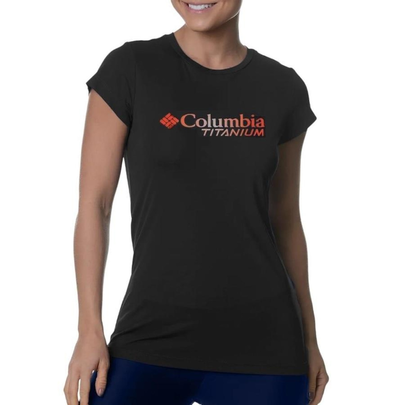 Camiseta Columbia Neblina Titanium Burst - Feminina - Foto 1