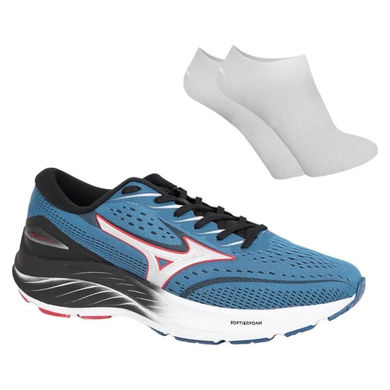 Tênis Mizuno Action 3 + Par de Meia - Masculino - Foto 1