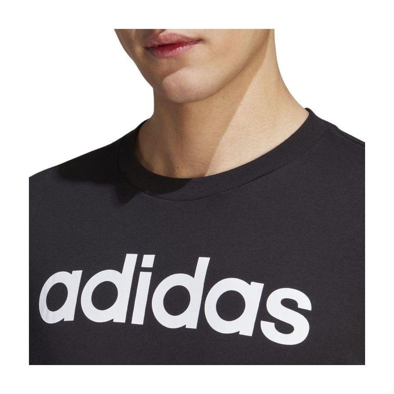 Camiseta adidas Logo Linear - Masculina - Foto 2