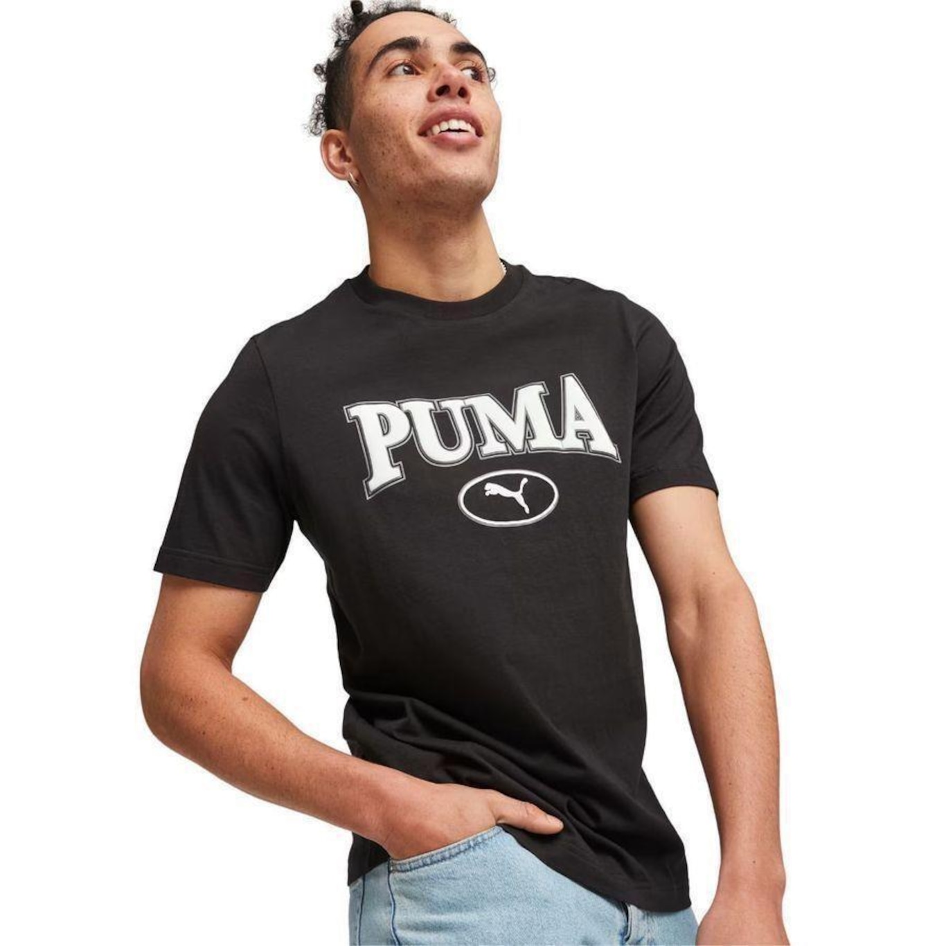 Camiseta Puma Squad - Masculina - Foto 3