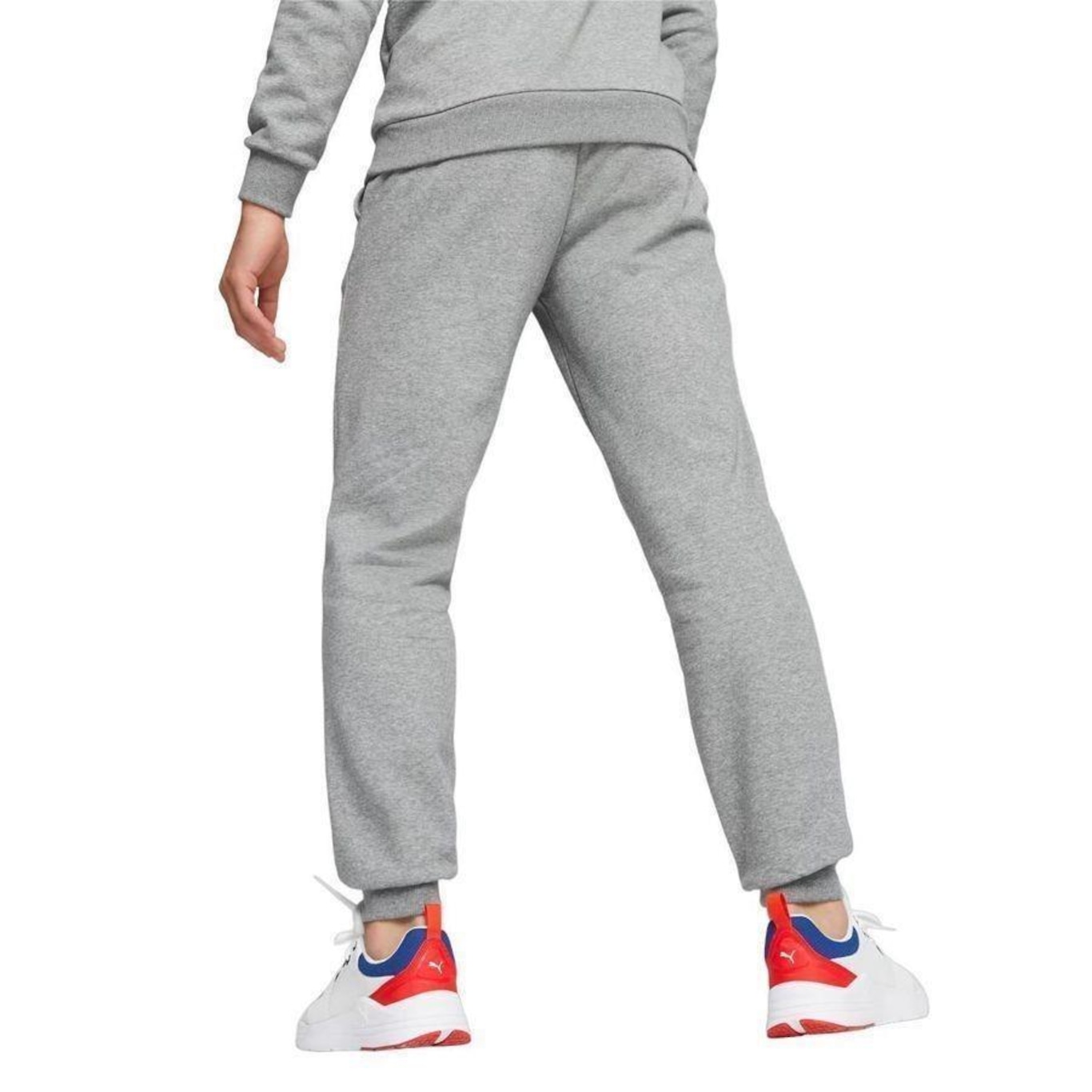 Calça Puma Bmw mms Ess Fleece - Masculina - Foto 4