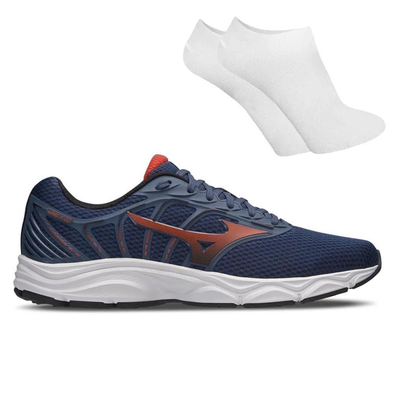 Tênis Mizuno Jet 6 + Par de Meia - Masculino - Foto 1