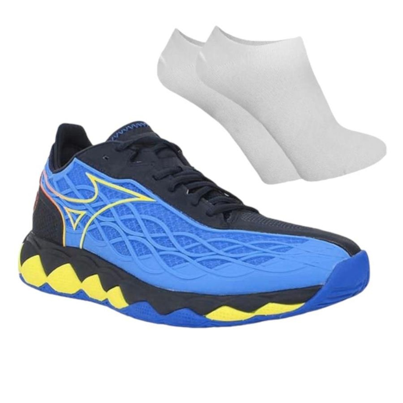 Tênis Mizuno Wave Enforce Tour Clay Court + Par de Meia - Masculino - Foto 1