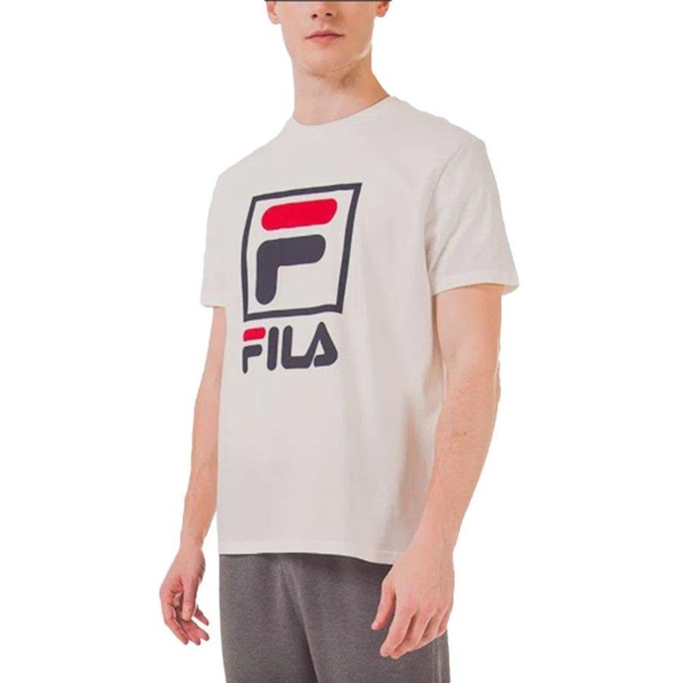 Camiseta Fila Stack New - Masculina - Foto 1