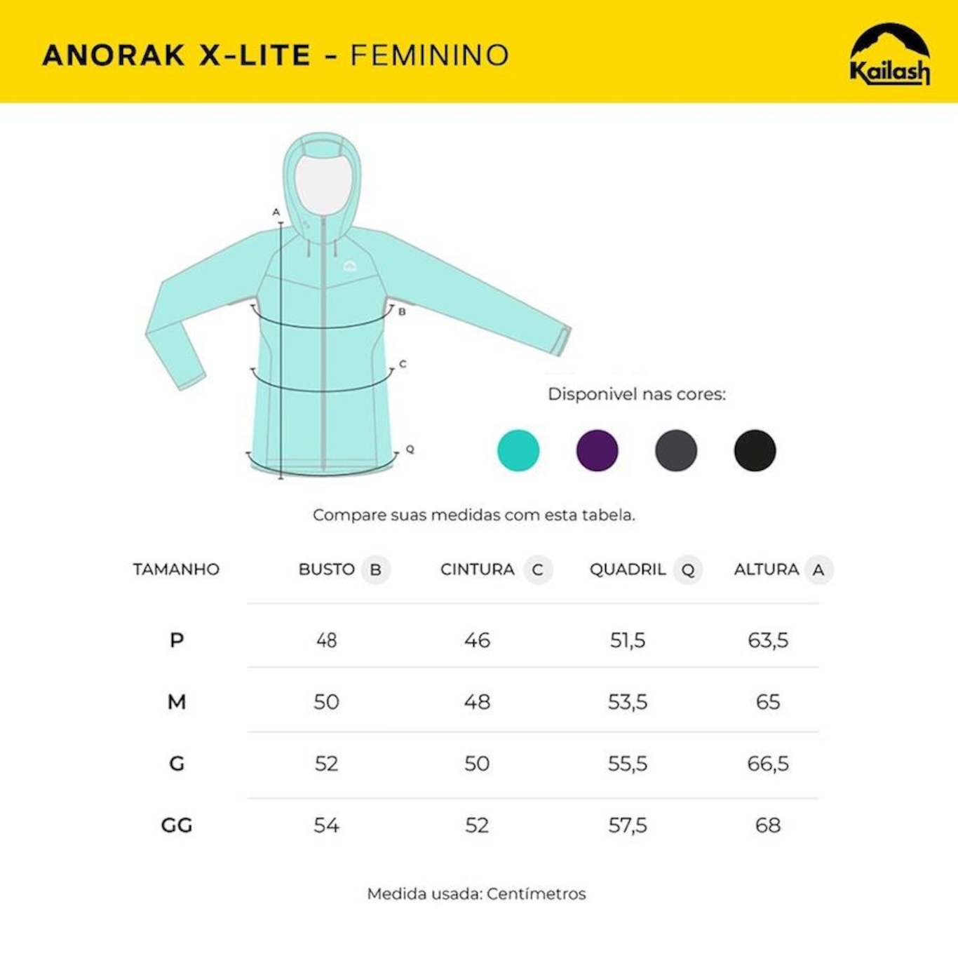 Jaqueta Impermeável Kailash Anorak Andes X-Lite - Feminina - Foto 3