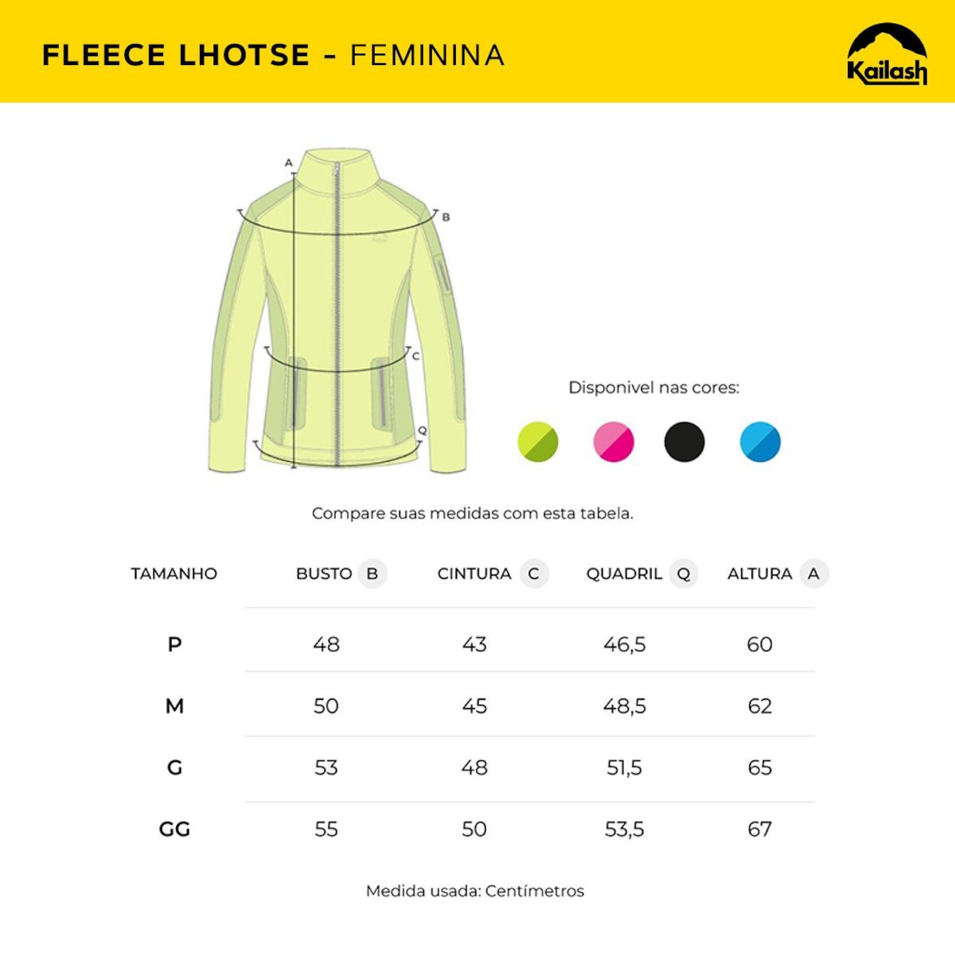 Jaqueta Fleece Kailash Lhotse - Feminina - Foto 5