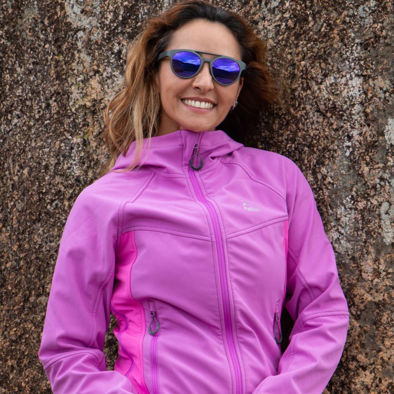 Jaqueta com Capuz Kailash Softshell Aspen - Feminina - Foto 3