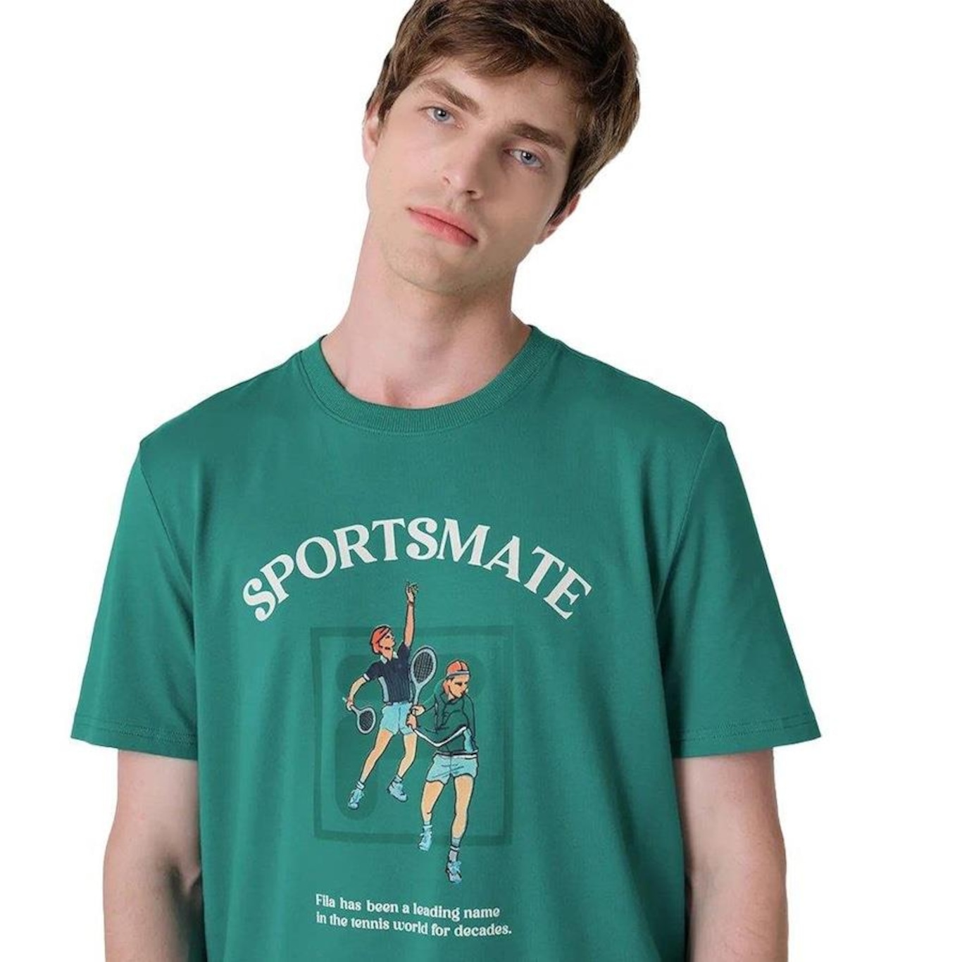 Camiseta Fila Sportmate - Masculina - Foto 3