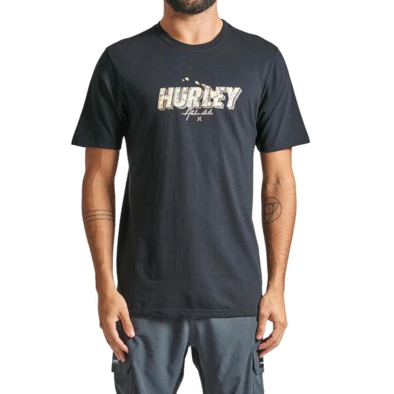 Camiseta Hurley Aloha - Masculina - Foto 1