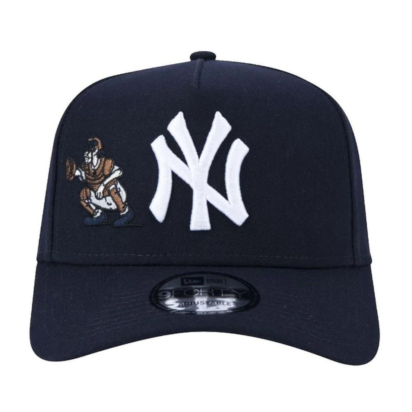 Boné do New York Yankees Aba Curva New Era MLB Snapback 940 AF SN Freestyle - Adulto - Foto 3