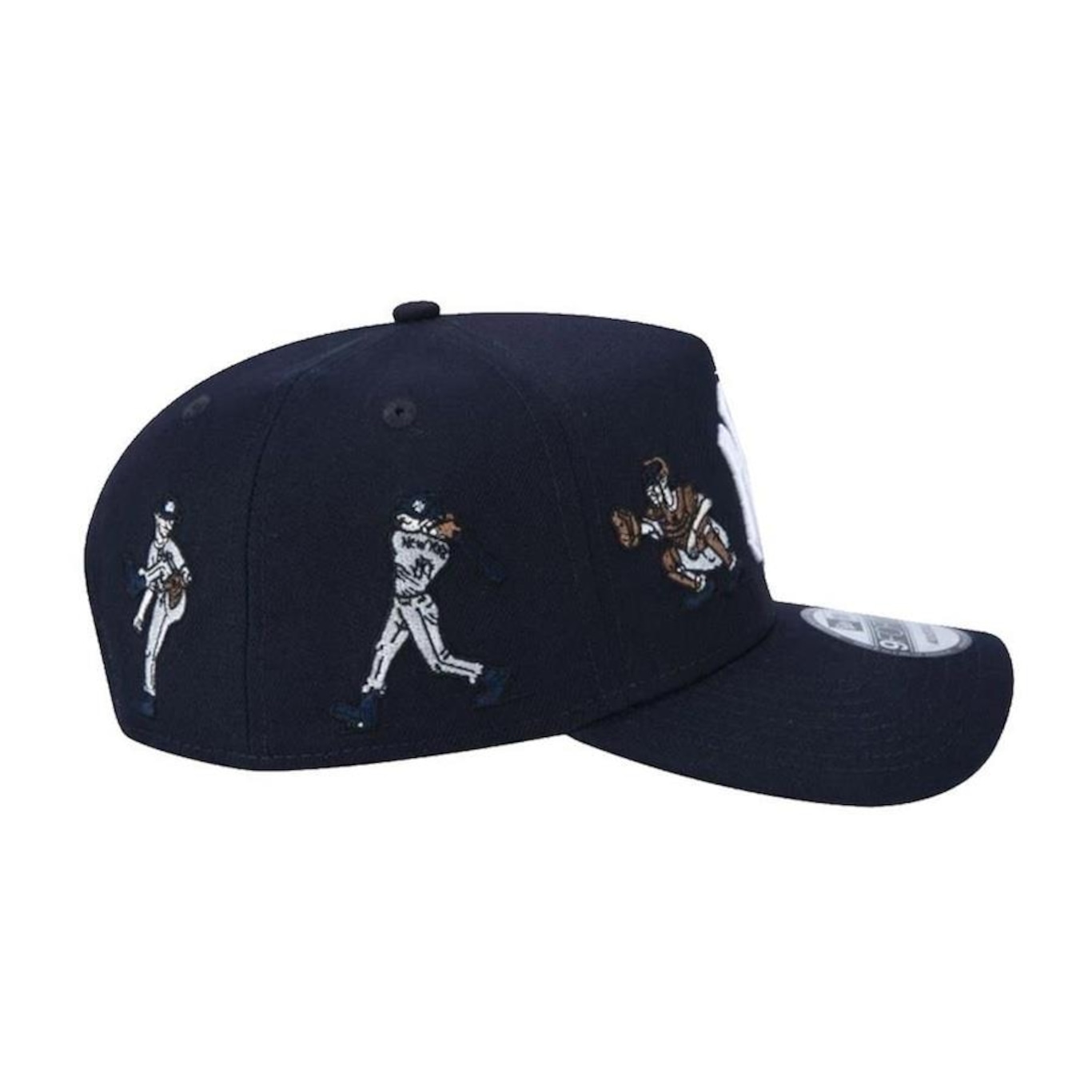 Boné do New York Yankees Aba Curva New Era MLB Snapback 940 AF SN Freestyle - Adulto - Foto 4