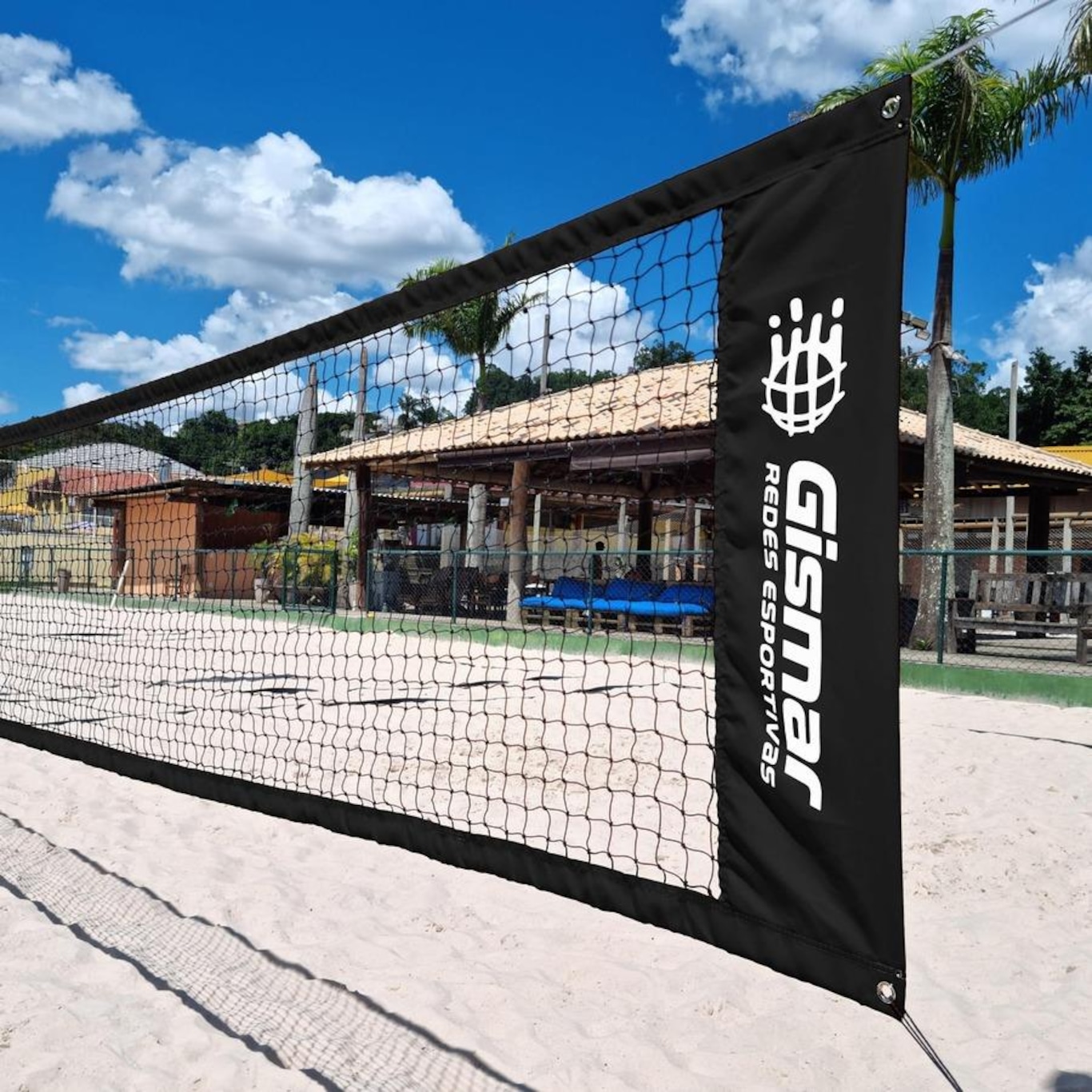 Rede Gismar Redes Multisport Beach Tennis - Foto 5