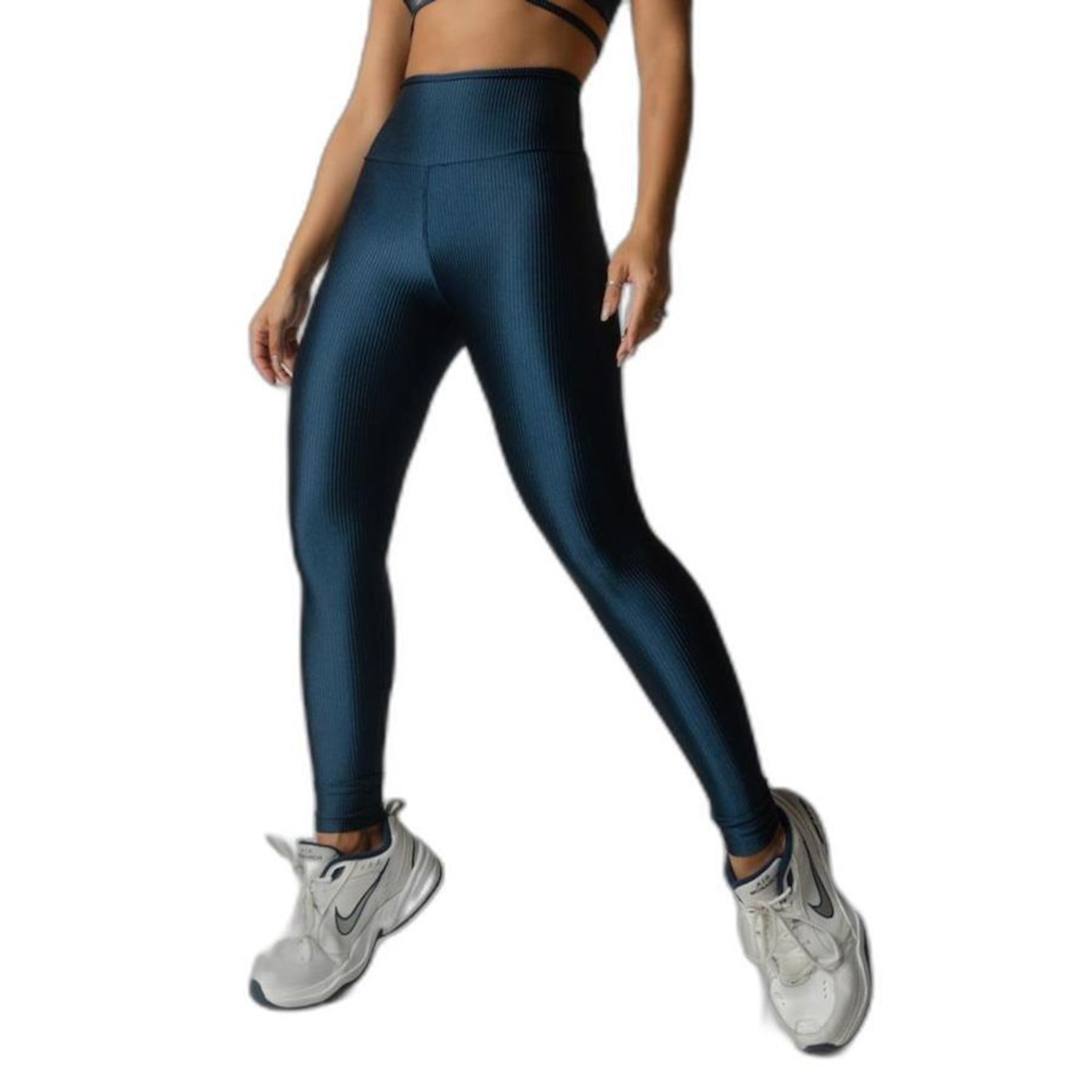 Calça Legging Honey Be Básica Canelado - Feminino - Foto 1