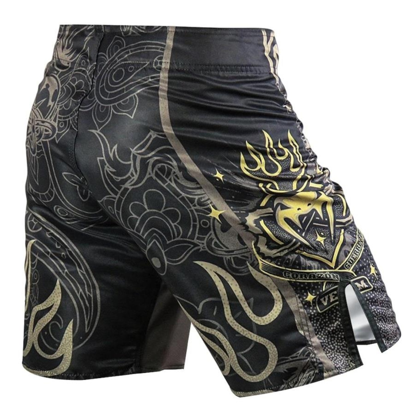 Shorts Venum Fight Tattoo Dark - Masculino - Foto 5