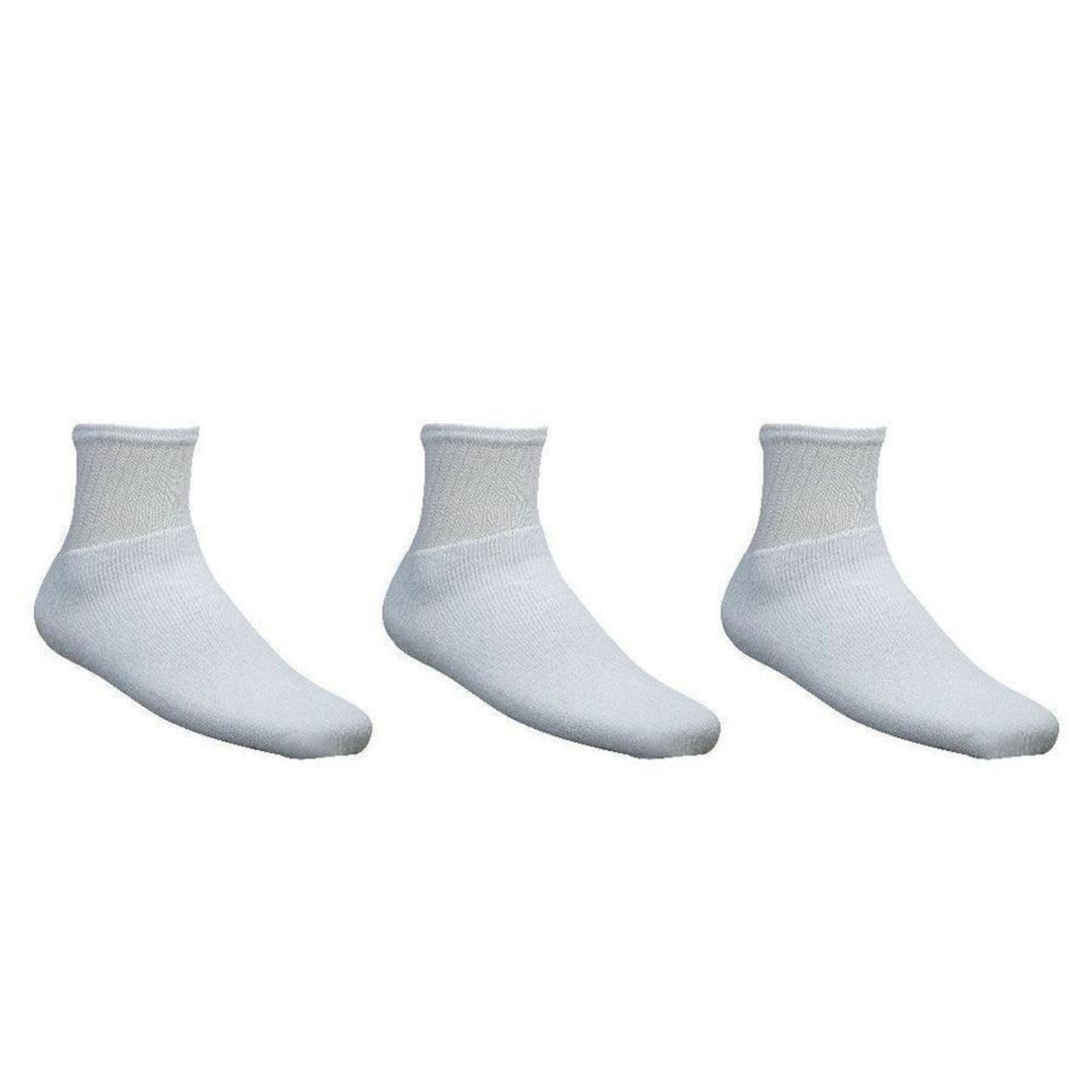 Kit Meias Cano Alto Top Fill Esportiva - 3 Pares - Adulto - Foto 1