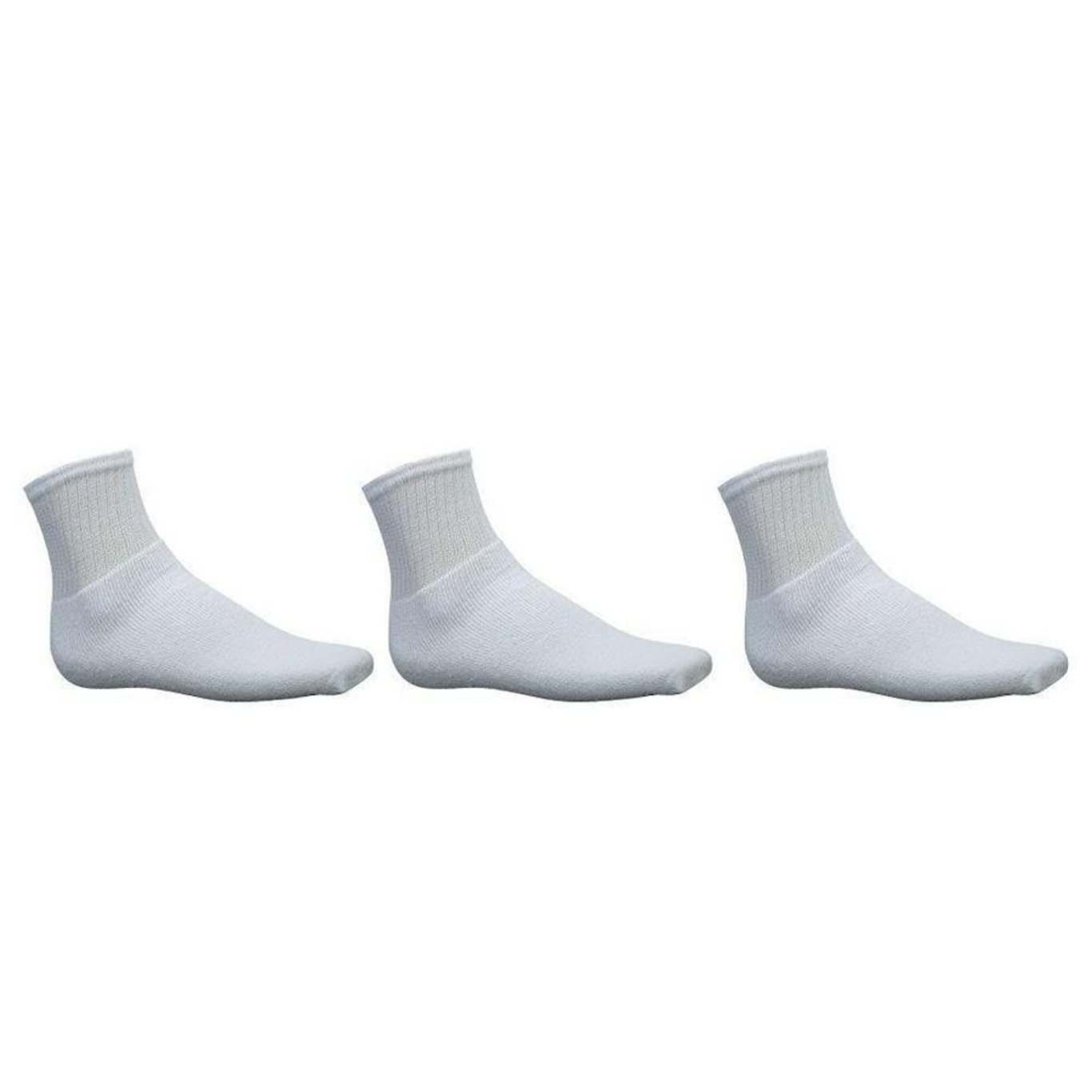 Kit Meias Cano Alto Top Fill Esportiva - 3 Pares - Adulto - Foto 2