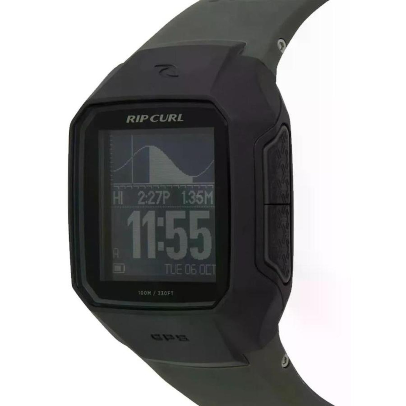 Relógio Digital Rip Curl Search Gps 2 Army Trestle - Adulto - Foto 2