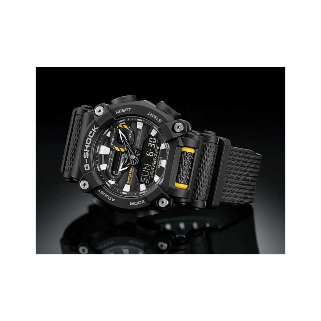 Relógio Analógico Casio G-Shock Ga-900-1Adr Heavy Dut Decagonal - Masculino - Foto 3