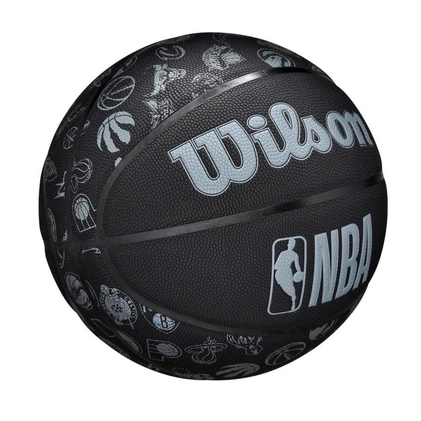 Bola Basquete Wilson Nba Team Tribute Los Angeles Lakers - Preto+