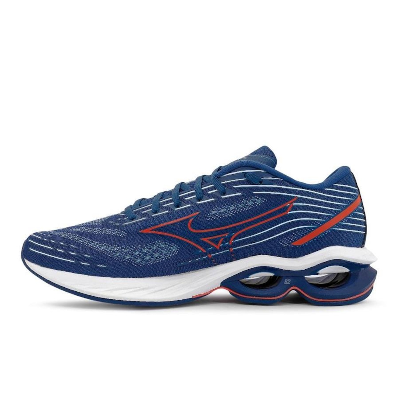 Tênis Mizuno Wave Creation 24 + 3 Pares de Meias - Masculino - Foto 2