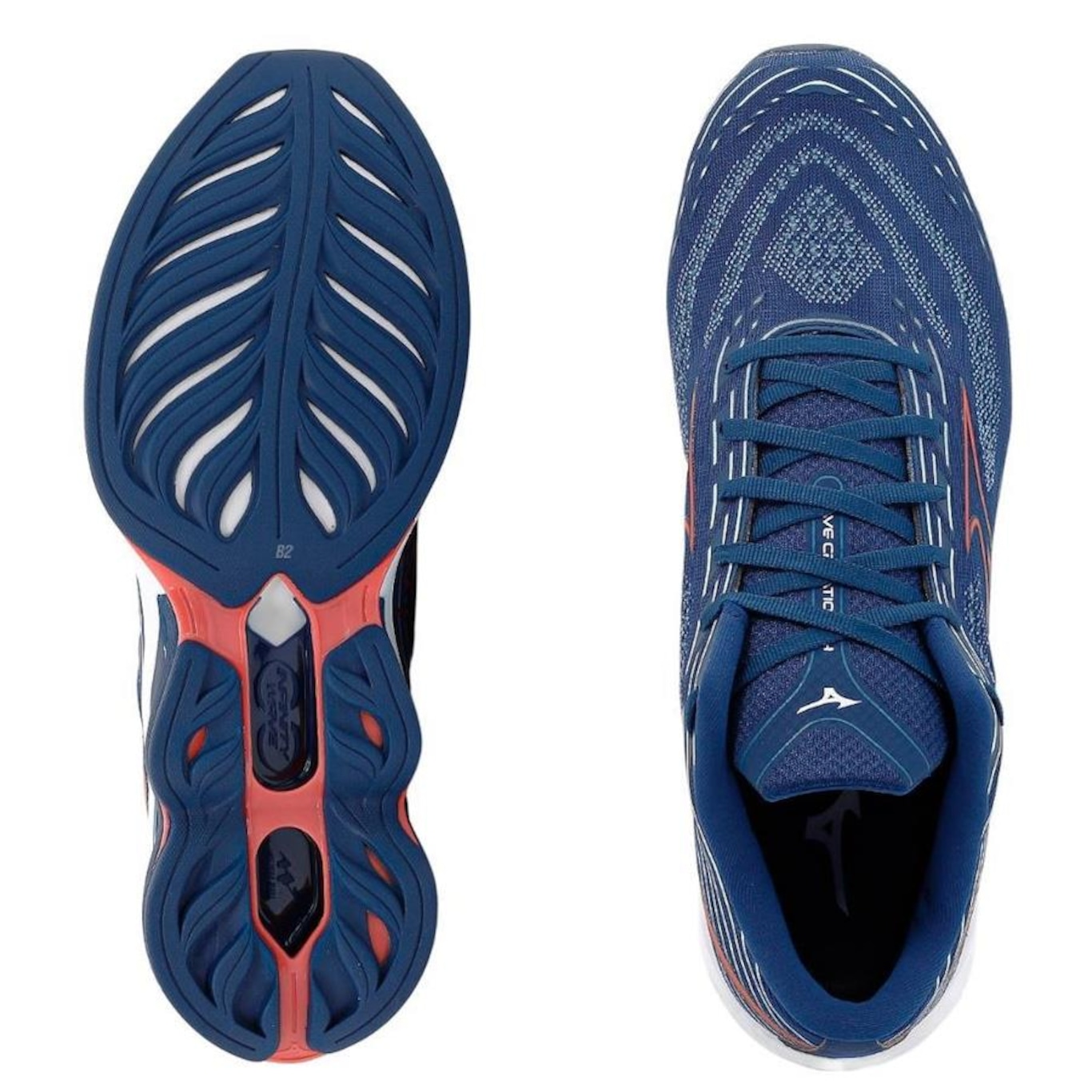 Tênis Mizuno Wave Creation 24 + 3 Pares de Meias - Masculino - Foto 4