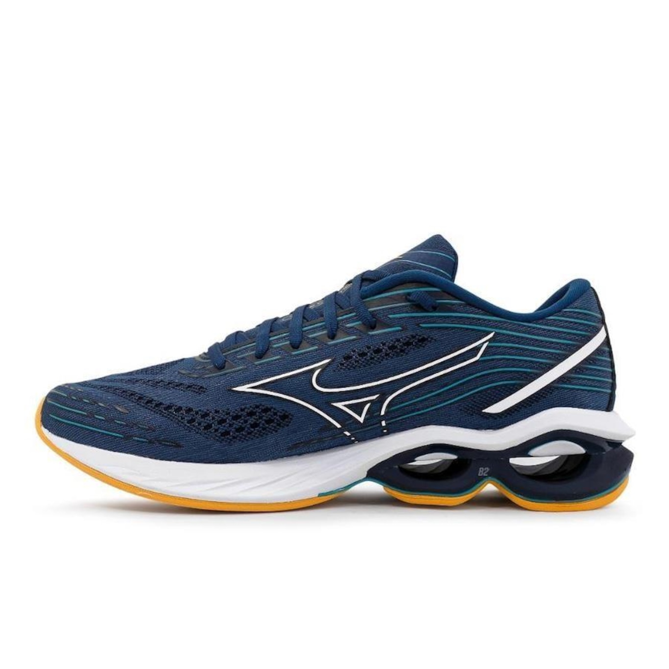 Tênis Mizuno Wave Creation 24 + 3 Pares de Meias - Masculino - Foto 2