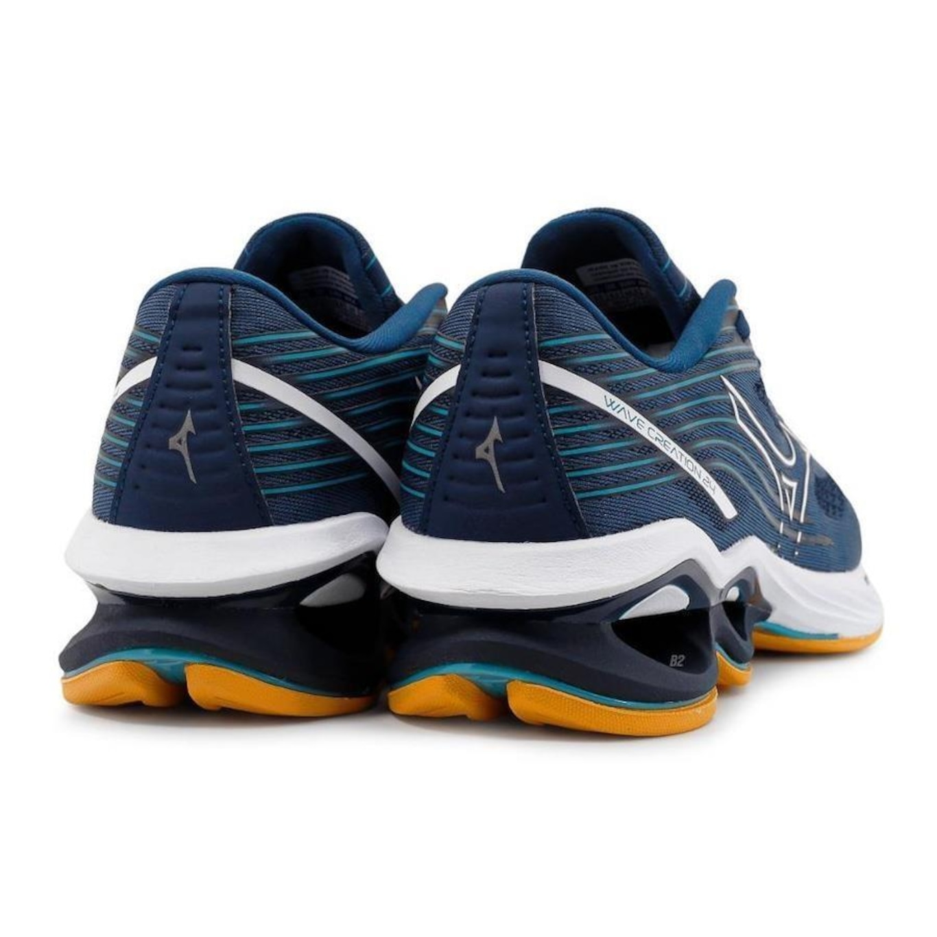 Tênis Mizuno Wave Creation 24 + 3 Pares de Meias - Masculino - Foto 3