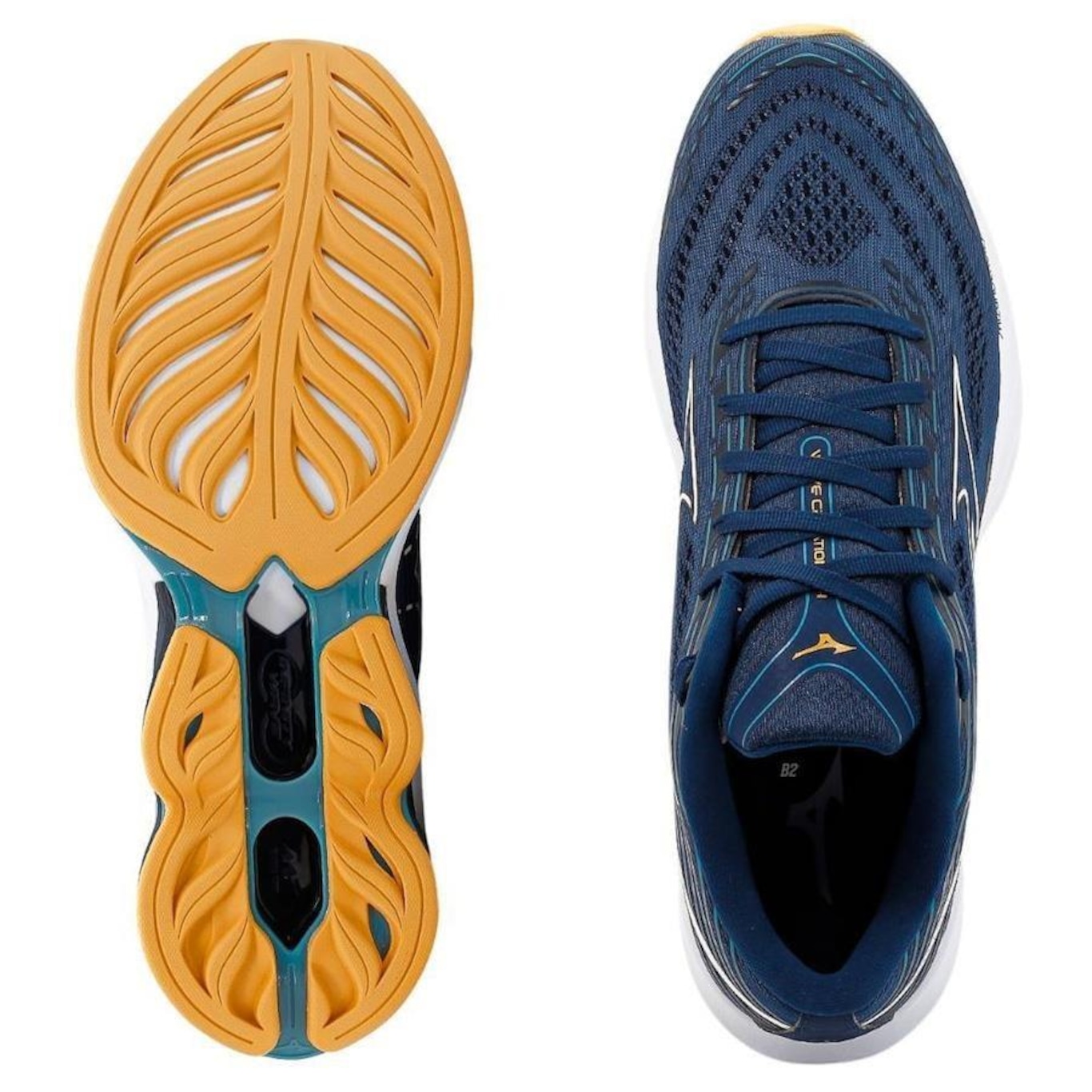 Tênis Mizuno Wave Creation 24 + 3 Pares de Meias - Masculino - Foto 4