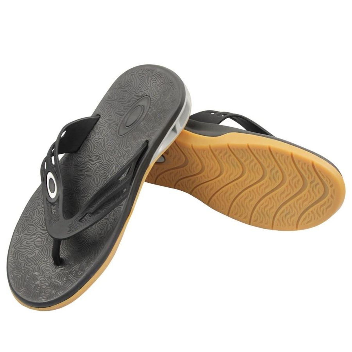 Chinelo Oakley Killer Point II Gum - Masculino - Foto 3