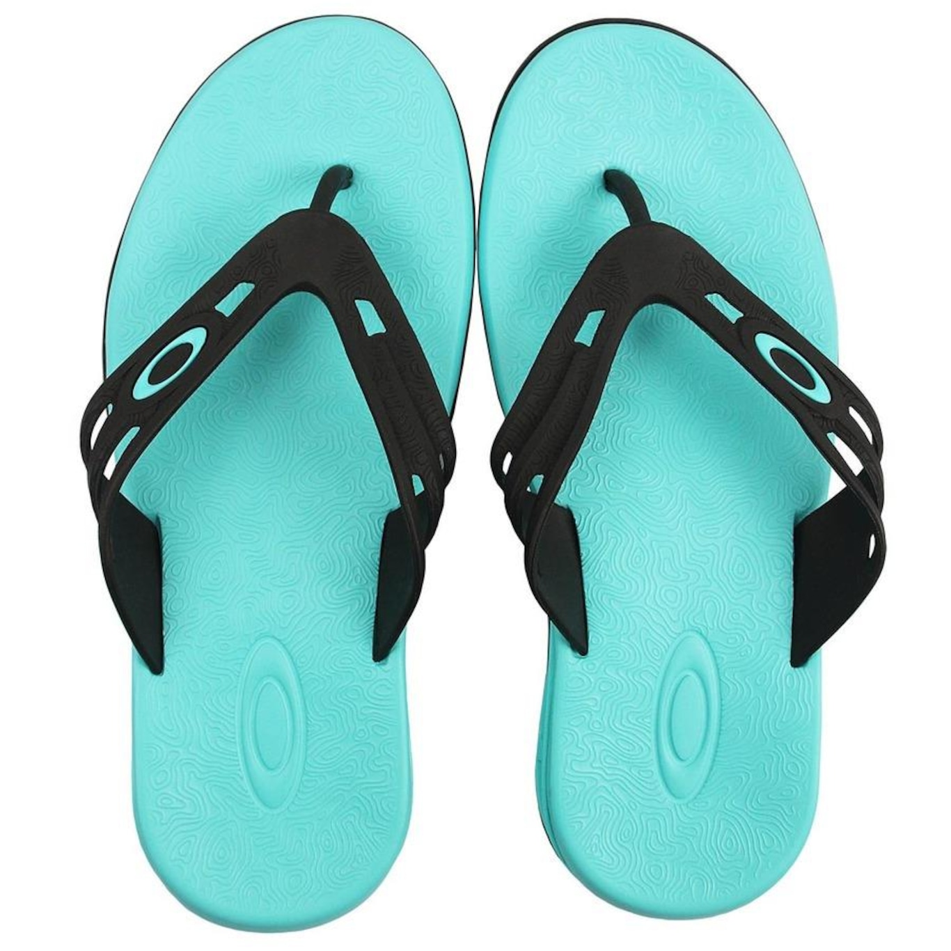 Chinelo Oakley Killer Point II Turquoise - Masculino - Foto 1