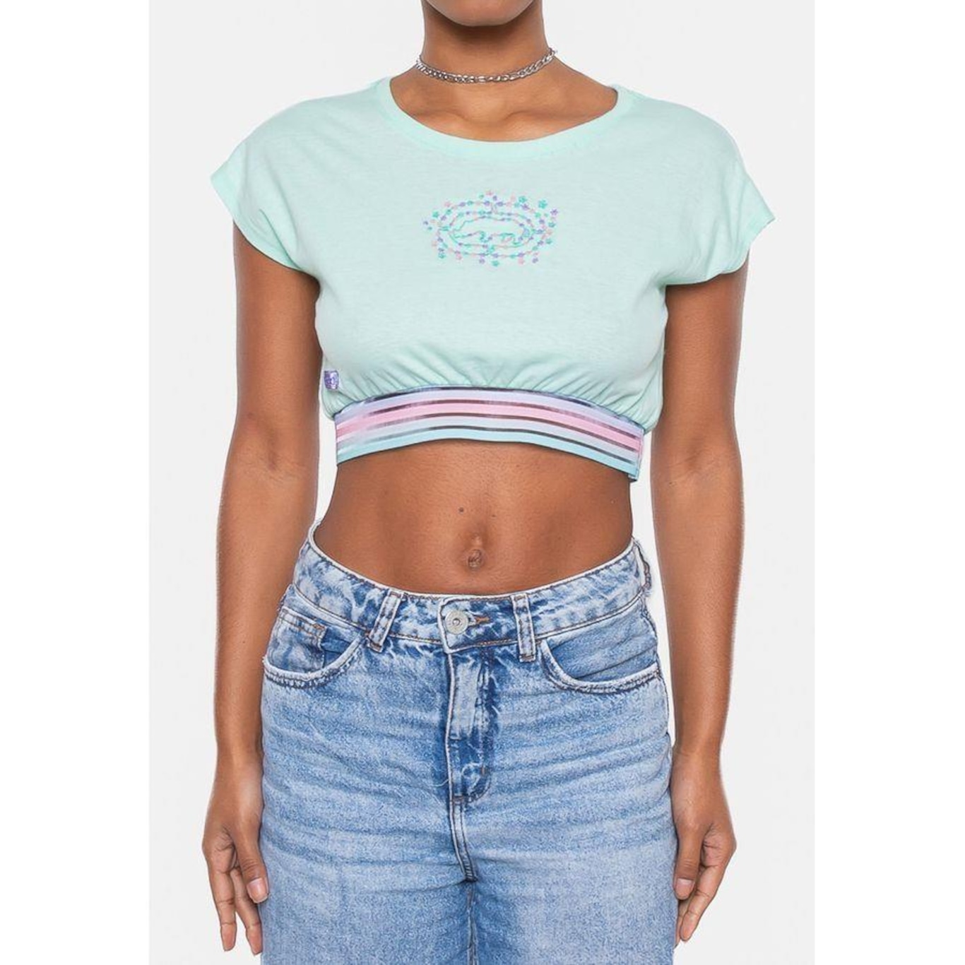 Blusa Cropped Ecko Elas - Feminina - Foto 3