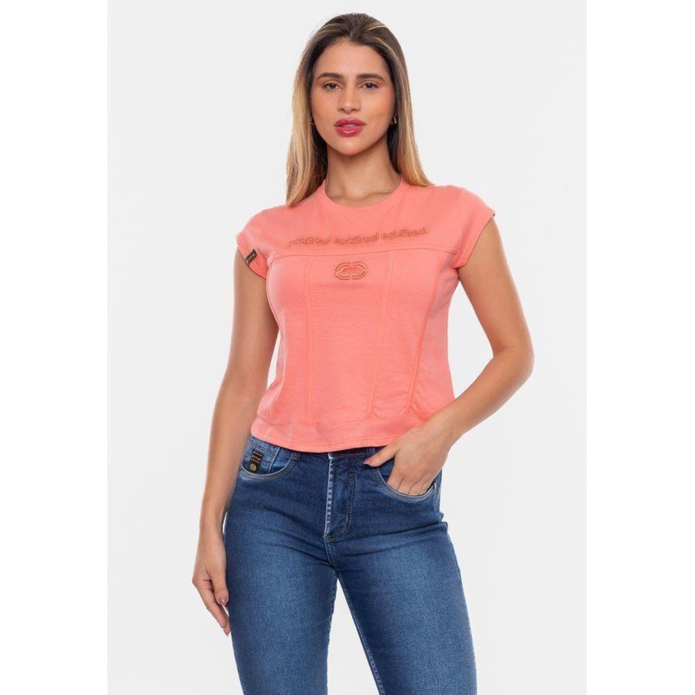 Camiseta Ecko Estampada - Feminina - Foto 3