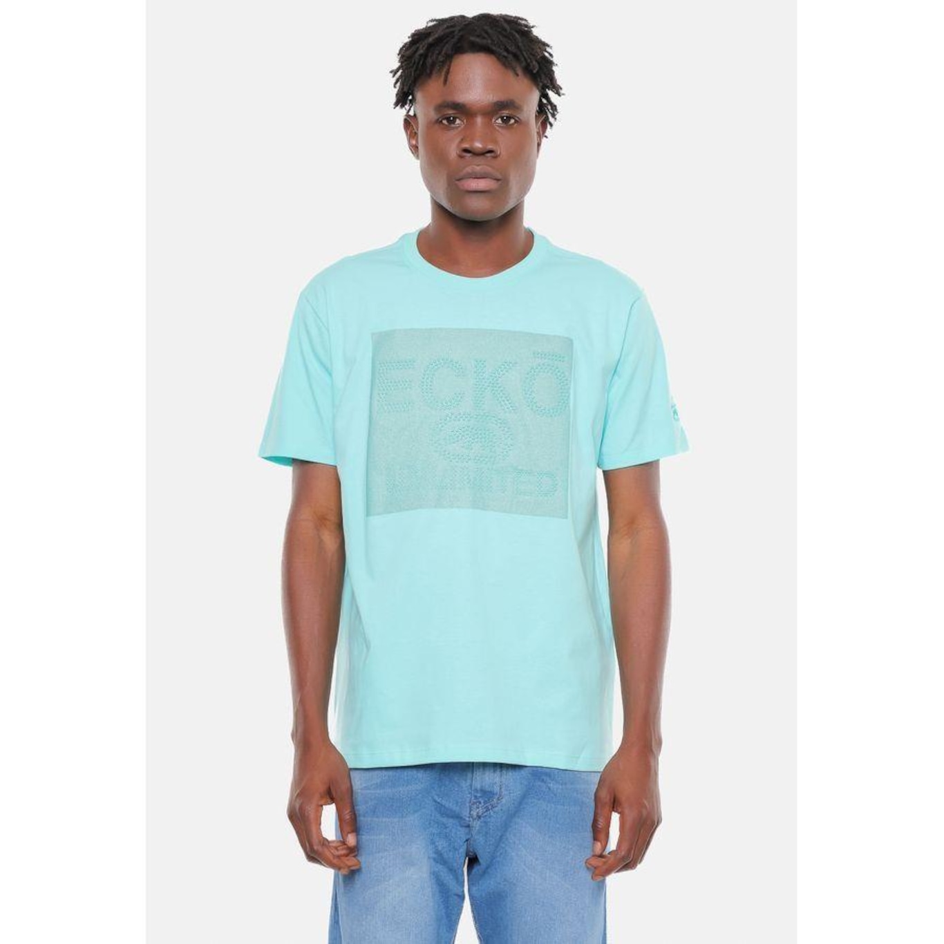 Camiseta Ecko Estampada - Masculina - Foto 1